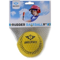Baseball Gummi weich gelb 70 mm. Baseball Gummi weich gelb 70 mm.