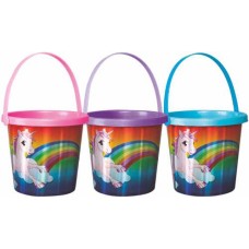 Eimer Unicorn 3 ass. 19 cm.