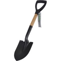 Schaufel Luxe Holz Stiel 67cm Schwarz Blatt Metall Schaufel Luxe Holz Stiel 67cm Schwarz Blatt Metall