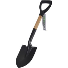 Schaufel Luxe Holz Stiel 67cm Schwarz Blatt Metall Schaufel Luxe Holz Stiel 67cm Schwarz Blatt Metall