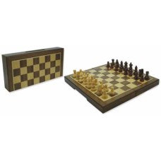 Schach-Kass Magn. Nussbaum 23x23x2 cm. Schach-Kass Magn. Nussbaum 23x23x2 cm.