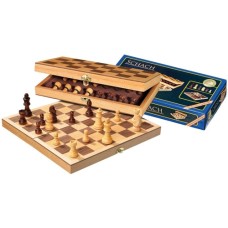 Schach Holz 2708 Klappkass.29cm. Schach Holz 2708 Klappkass.29cm.