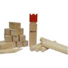 Kubb Viking Original Gummibaumholz Rot Bex Kubb Viking Original Gummibaumholz Rot Bex