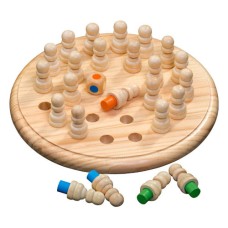 Memo Spiel Holz, 19 x 19 cm Philos 3170