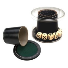 Würfelbecher schw.Leder+Würfel+Deckel 9cm
* Lieferzeit unbekannt * Würfelbecher schw.Leder+Würfel+Deckel 9cm
* Lieferzeit unbekannt *