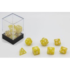 Würfel Gold Perlmutt 7er-Set Brick Würfel Gold Perlmutt 7er-Set Brick