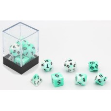 Würfel Weiß/Mint 7er-Set Brick Würfel Weiß/Mint 7er-Set Brick