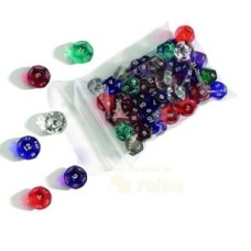 Acrylwürfel 12-seitig 17mm div.Farb.sort.VP12 Acrylwürfel 12-seitig 17mm div.Farb.sort.VP12