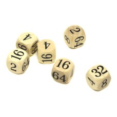 Dopplerwürfel für Backgammon Holz 16 mm. Dopplerwürfel für Backgammon Holz 16 mm.