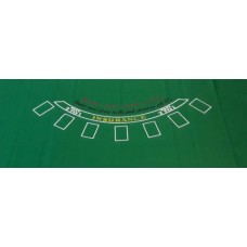 Blackjack Spieltuch 180x90cm. Filz China Blackjack Spieltuch 180x90cm. Filz China