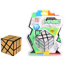 IQ-Puzzle Magic 9 x 6 x 6 gold/silber Würfel, HOT IQ-Puzzle Magic 9 x 6 x 6 gold/silber Würfel, HOT