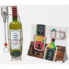 Locked Wine Kniffelpuzzle aus Metall - Recent Toys Locked Wine Kniffelpuzzle aus Metall - Recent Toys