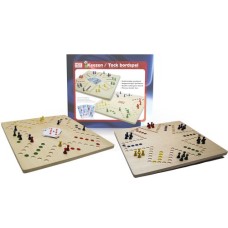 Tock Brettspiel 4+6 Holz.kompl.Photobox HOT