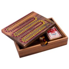 Cribbage set Acacia hout 22x17 cm Cribbage set Acacia hout 22x17 cm