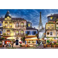 Wooden puzzle Breakfast in Paris XL 600 Wooden puzzle Breakfast in Paris XL 600