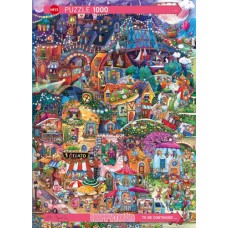 Puzzle Good Evening, Happytown 1000 Heye Puzzle Good Evening, Happytown 1000 Heye