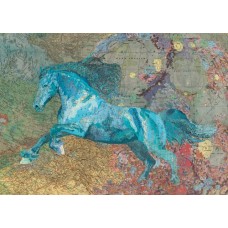 Puzzle Map Horse 2000 st.Heye 30092 NEW Puzzle Map Horse 2000 st.Heye 30092 NEW
