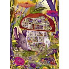Puz Living Mushroom 1000 Dreieck Heye 30116 NEW Puz Living Mushroom 1000 Dreieck Heye 30116 NEW