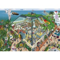 Puzzle Beauty Centre 1000 Teile, Dreieck Heye 30118 NEW