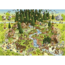 Puzzle Black Forest Habitat 1000 Heye 29638 Puzzle Black Forest Habitat 1000 Heye 29638