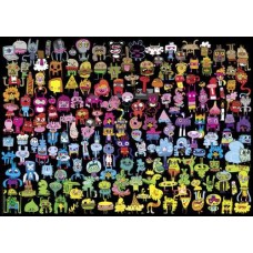 Puzzle Doodle Rainbow1000 Heye 29786 Puzzle Doodle Rainbow1000 Heye 29786