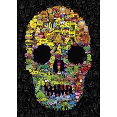 Puzzle Doodle Skull 1000 T.Heye 29850 Puzzle Doodle Skull 1000 T.Heye 29850